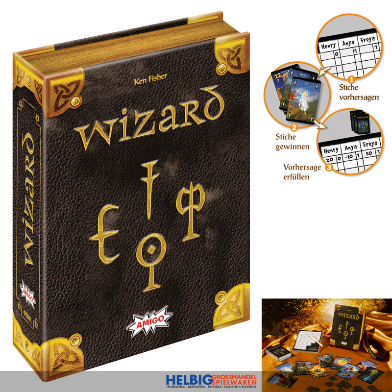 Kartenspiel Wizard 25 Jahre JubiläumsEdition Card Game Wizard