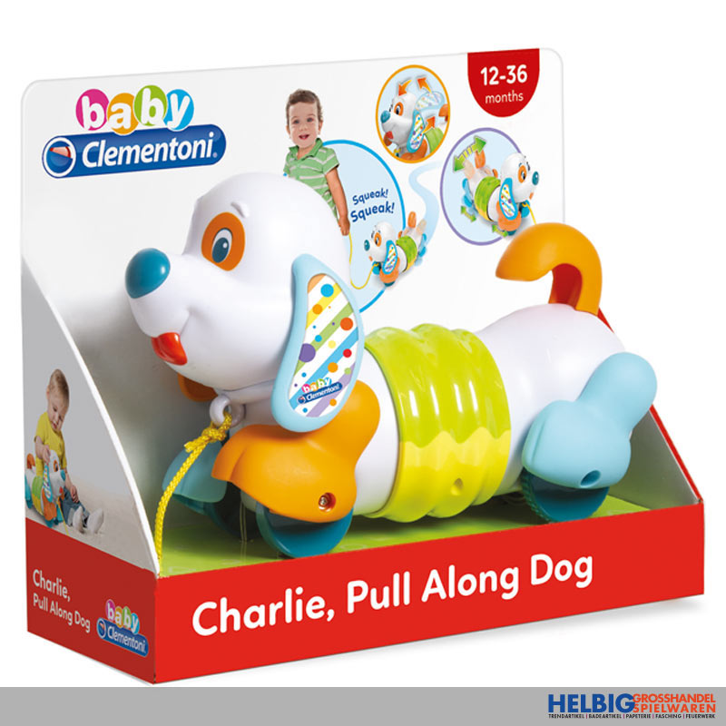 BabyNachziehtier &quot;Hund Charlie&quot; mit Sound &amp; Bewegung17262
