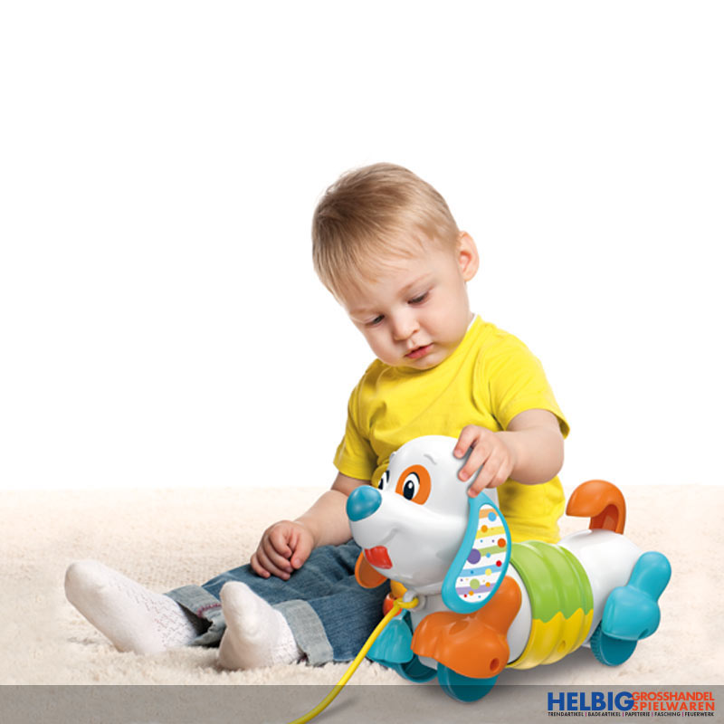 BabyNachziehtier &quot;Hund Charlie&quot; mit Sound &amp; Bewegung17262