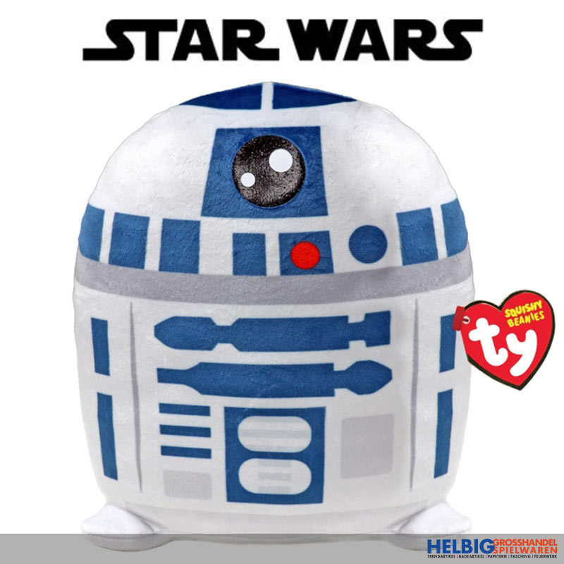 Squishy Beanies - Kissen Star Wars Droide R2-D2 / Droid R2 D2 20 cm