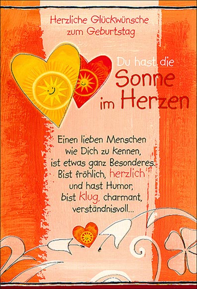 Karte Geburtstag "Herzen"511688