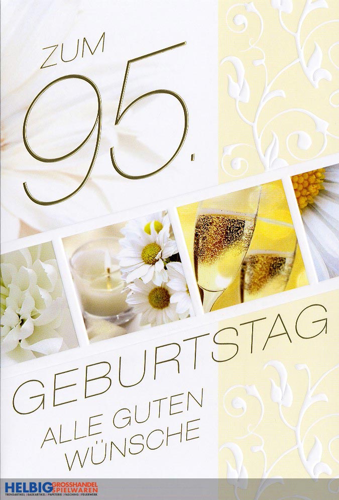 Karte 95. Geburtstag55H5095
