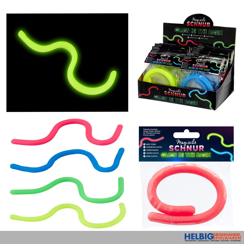 Gewachste Geflochtene Schnur 25m - Glow In The Dark Von Tandy Leder