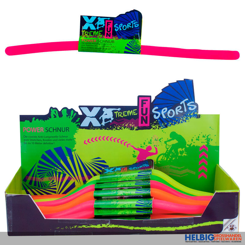 Dehnbare "Power Schnur Xtreme Fun Sports" 4sort.941152
