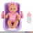 Baby-Puppe m. tragbarem Sitz "Beau" 21 cm - mit Trinkflasche