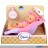 Baby-Puppe m. tragbarem Sitz "Beau" 21 cm - mit Trinkflasche