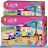 Steckbausteine-Spielset "Girl's Dream - Auto + Wohnwagen"