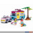 Steckbausteine-Spielset "Girl's Dream - Auto + Wohnwagen"