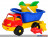 Sandspielzeug-Kipper "LKW" 35 cm - inkl. Zubehör