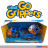 Oball "Go Grippers" Auto mit Anhänger Set -  26 cm