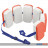 BEMA - Schwimmlernhilfe / EVA-Gürtel (6-12 J. o. 30-60 kg)