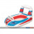 Wasser-Fahrzeuge/Boote "Pool Cruiser" aufblasbar - 2-sort.