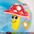 Baby-Pool / Baby-Planschbecken "Pilz" - 102 cm