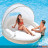 XXL Bade-Insel "Canopy Island Lounge" 199 cm