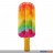 Luftmatratze "Eis am Stiel" - 183 x 66 cm