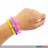 Silikonarmband "Buddy Bands Jumbo - Dinosaurier" 6-sort.