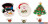 Schmuck-Set Kinder-Ringe "Weihnachten" - sort.