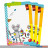 Folienbeutel / Snacktüte m. Zip-Verschluss - 3er Set