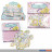 50er Mini-Sticker-Set "Believe in Caticorns"