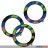 Tauchringe-Set "Neopren" 3-tlg./Diving Rings "Neoprene"