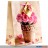 Geschenktüte "Blumen-Motive" medium - sortiert