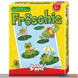 Kinder-Kartenspiel "Fröschis"