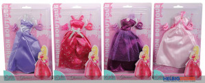 Steffi Love - Puppen-Kleider "Glamour" - sort.