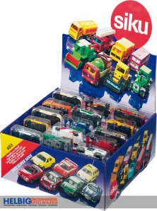 Siku Serie 13 - Automodelle im Sortiment - Display