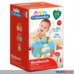 Kleinkinder-Werkbank 2in1 "Workbench Build 'n' Play"