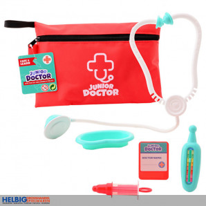Doktor-Spielset / Arzttasche "Junior Doctor" 6-tlg.