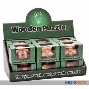 Holz-Geschicklichkeits-Spiele "Wooden-Puzzle" sort.