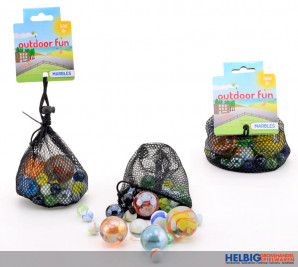 Glasmurmel-Set "Marbles Outdoor Fun" 500 gr. Beutel