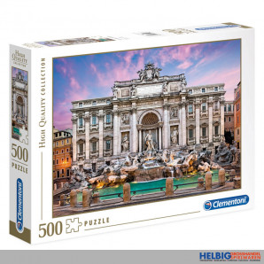 Puzzle "Trevi Brummen Rom / Fontana di Trevi" 500 Teile