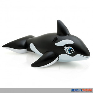 Badetier Riesen-Wal "Orca Whale Ride-on" - 193 cm