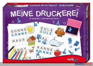 Kreativ-Stempel-Spiel "Meine Druckerei"