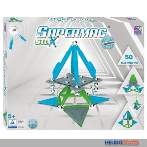 Magnet-Spielzeug-Set "Supermag Stix" 50-tlg.