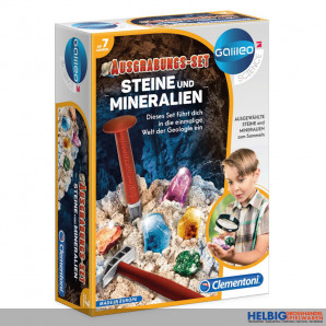 Galileo - Ausgrabungs-Set "Steine & Mineralien"