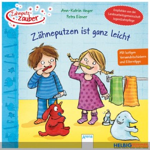 Pappen-Bilderbuch "Zähneputzen ist ganz leicht"
