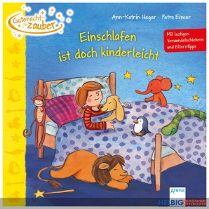 Pappen-Bilderbuch "Einschlafen ist doch kinderleicht"