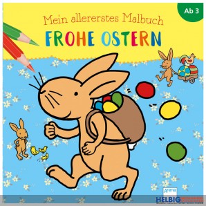 Mein allererstes Malbuch "Frohe Ostern"
