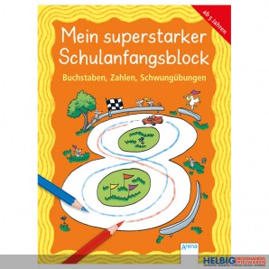 Lernblock "Mein superstarker Schulanfangsblock" VS + 1 Kl.
