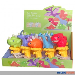 Wasserpistole "Süsse Dinosaurier" 5-sort. - Display