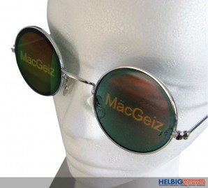 Hologramm-Brille "Mäc Geiz"