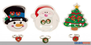 Schmuck-Set Kinder-Ringe "Weihnachten" - sort.