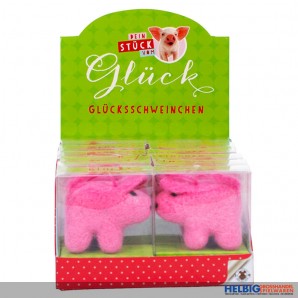 Deko-Glücks-Box "Schweinchen" mit Aufhänger