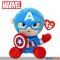 Marvel Soft Beanies "Captain America" - 15 cm