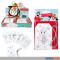 6er Set Geschenk-Anhänger "Winter/Xmas"