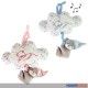Plüsch-Spieluhr "Wolken-Schlaf-Bär" 24 cm - 2-sort.