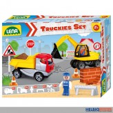 Baustellen-Set "Truckies" inkl. Spielfiguren
