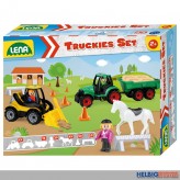 Bauernhof-Set "Truckies" mit Fahrzeugen & Spielfiguren